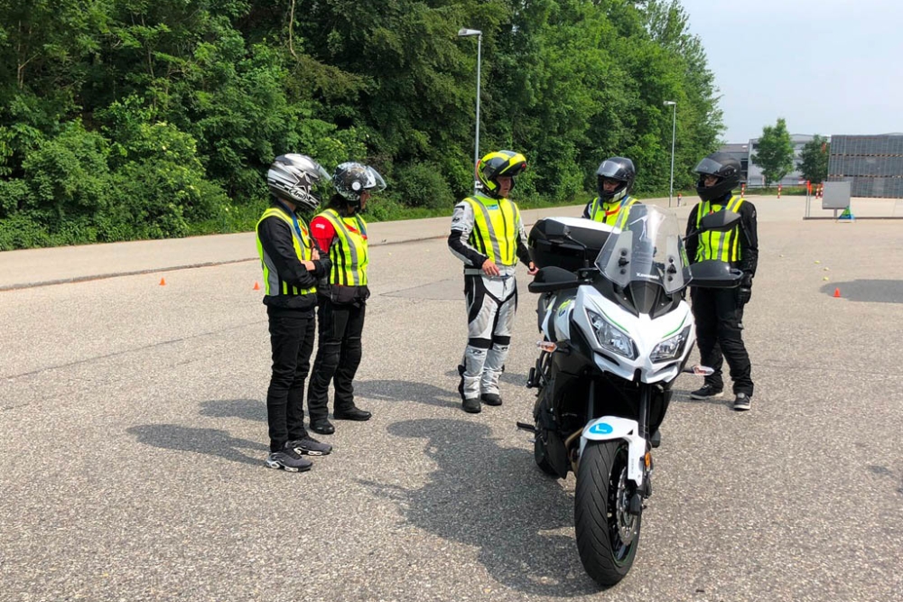 Motorrad Grundkurs Fahrschule Aare Aemme 2018 5