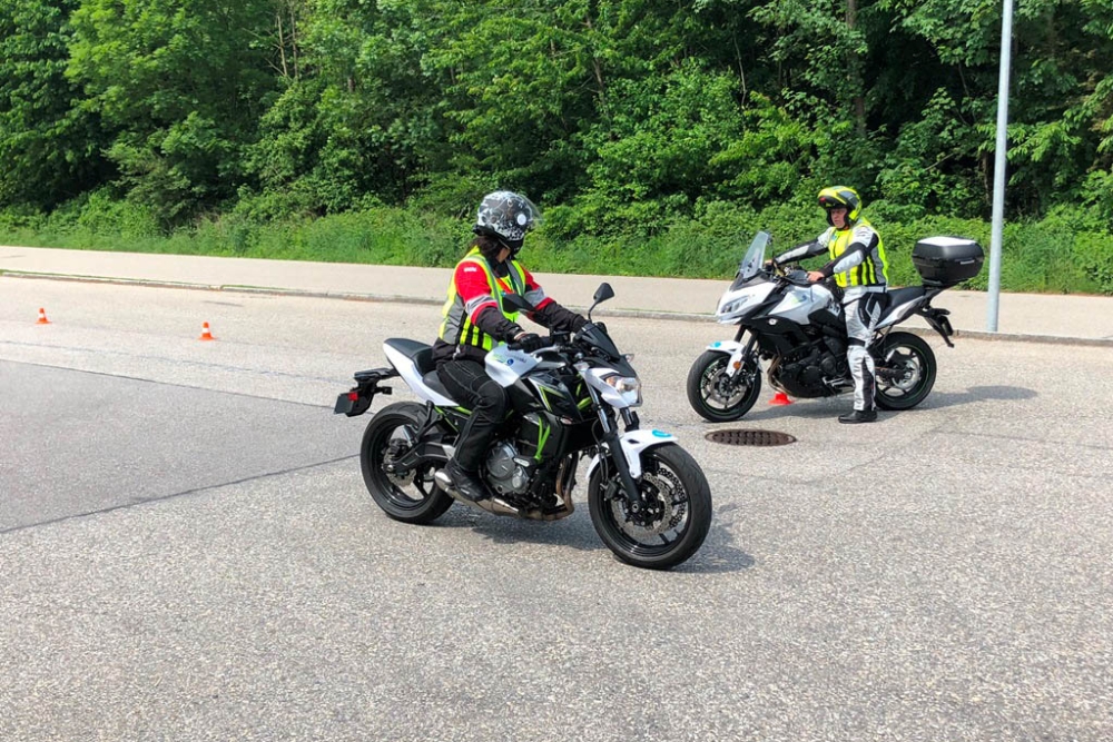 Motorrad Grundkurs Fahrschule Aare Aemme 2018 8