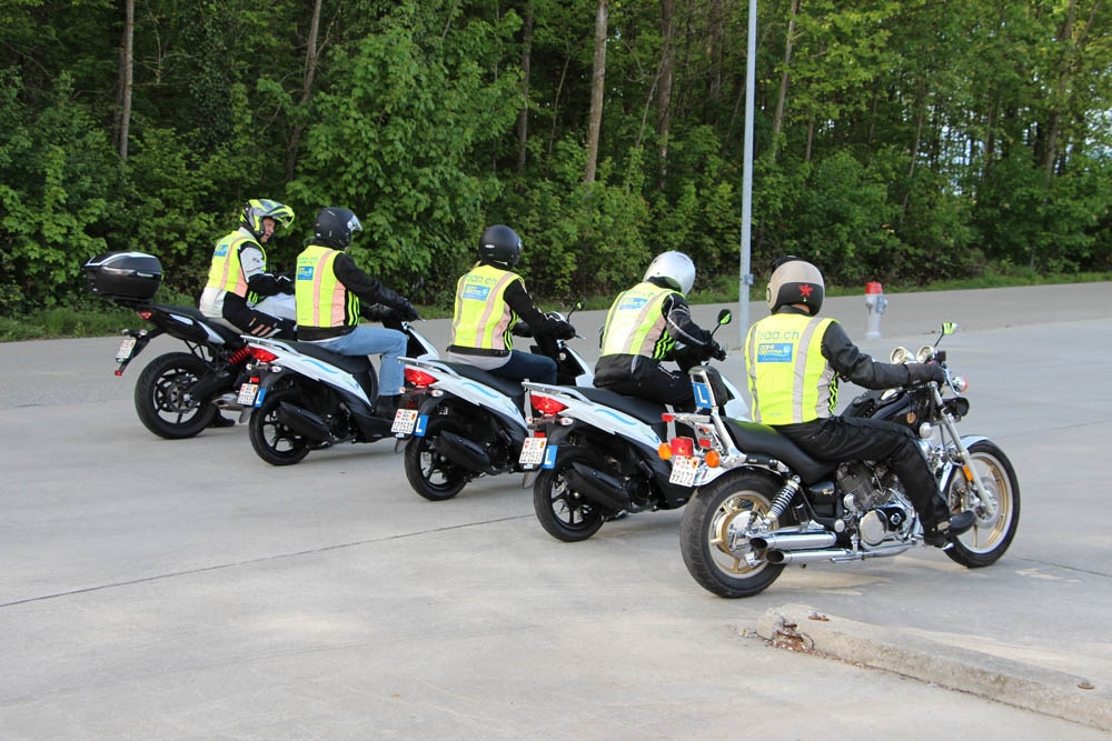 Motorrad Roller Grundkurs1 Fahrschule Aare Aemme 2017 14