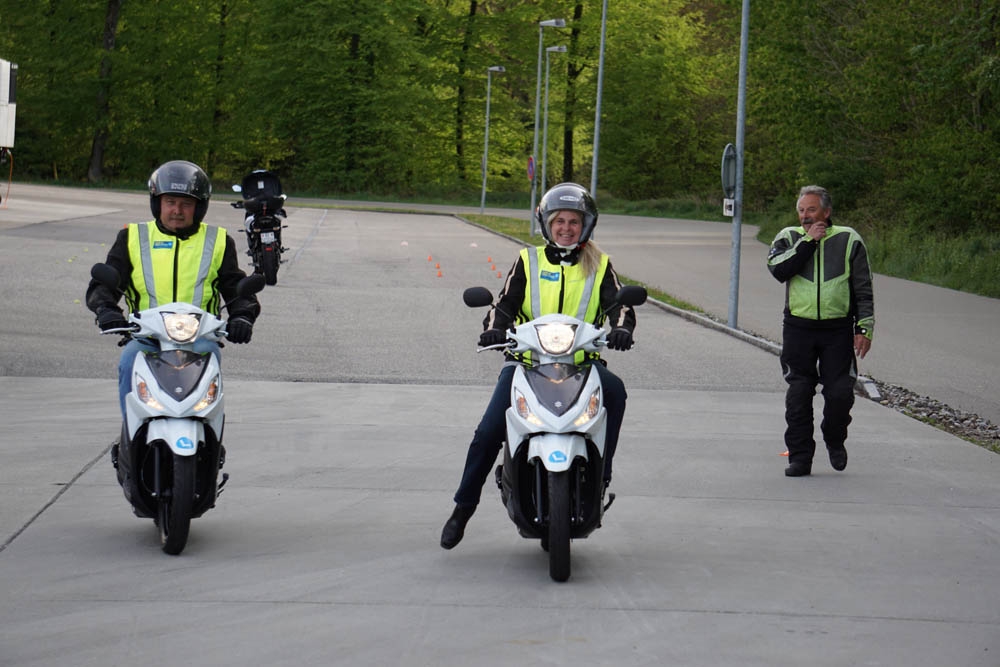 Motorrad Roller Grundkurs1 Fahrschule Aare Aemme 2017 23
