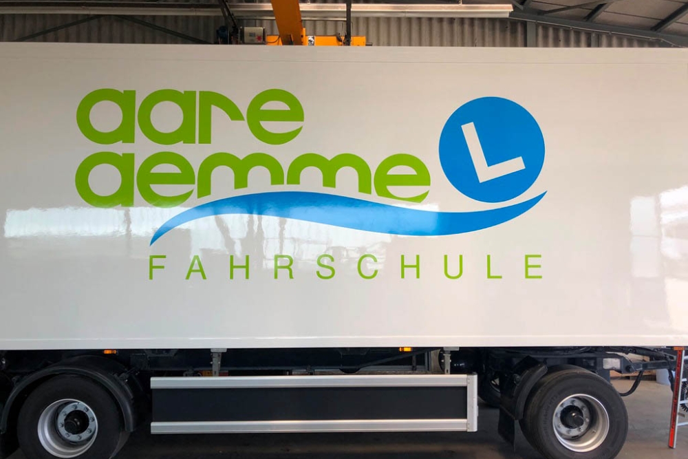 Renovation Lkw Anhaenger Fahrschule Aare Aemme 38