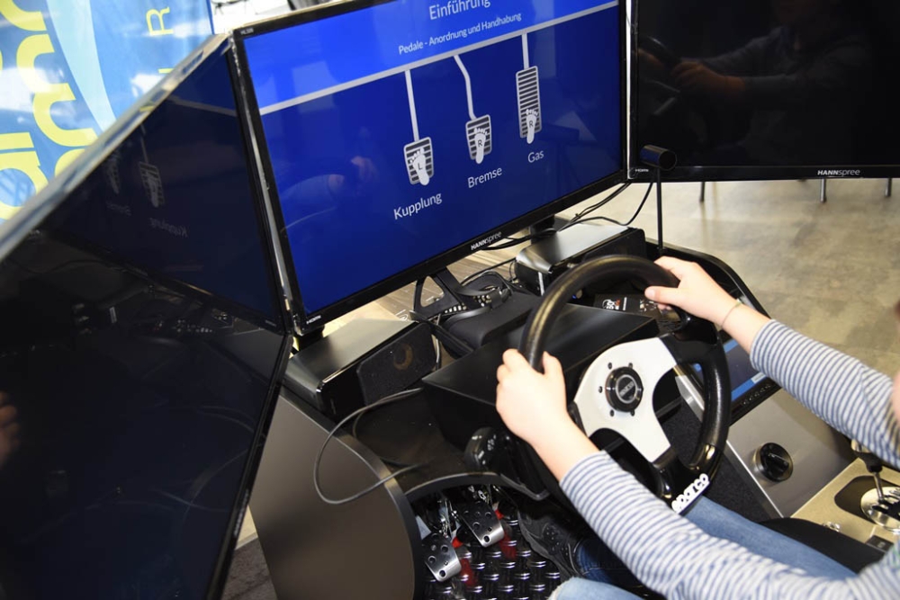 Testday Fahrsimulator Degener 360 Fahrschule Aare Aemme 6