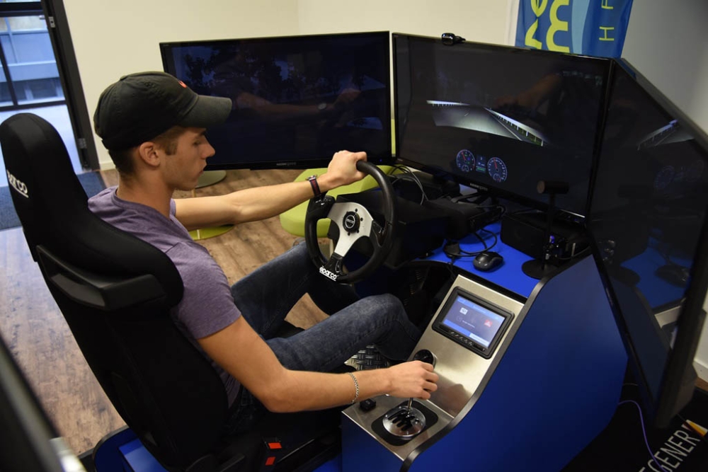 Testday Fahrsimulator Degener 360 Fahrschule Aare Aemme 9
