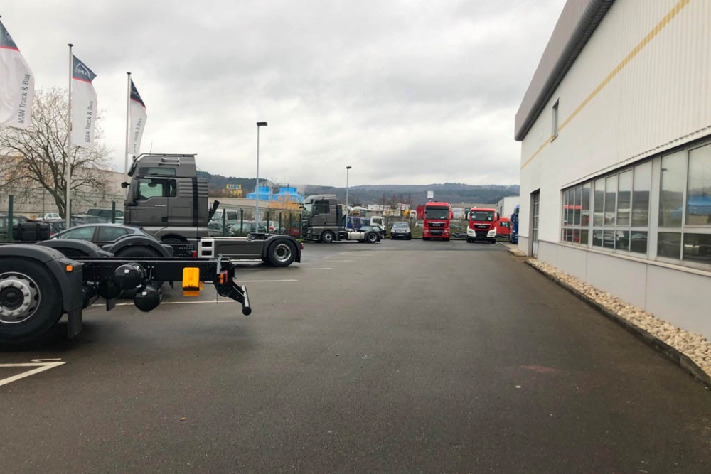 Umbau Lkw Man 2018 Fahrschule Aare Aemme 11