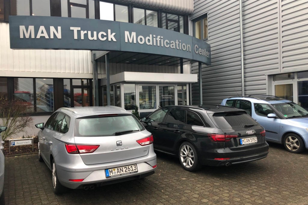 Umbau Lkw Man 2018 Fahrschule Aare Aemme 15