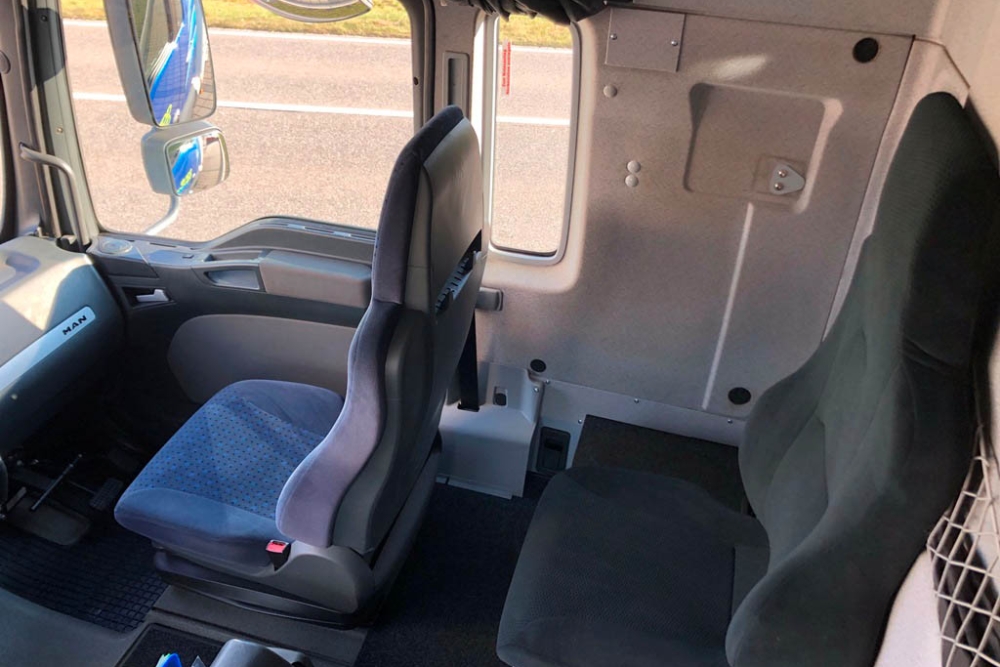 Umbau Lkw Man 2018 Fahrschule Aare Aemme 18