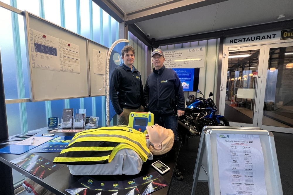 Adrian Killmann mit Giacomo Weidmann